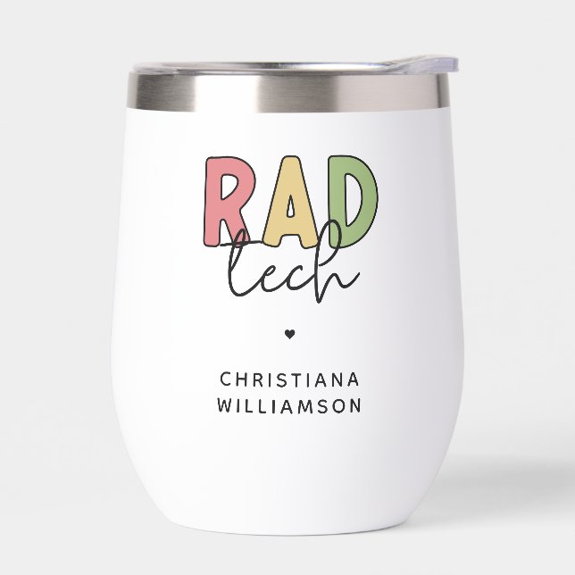 Custom Rad Tech Radiologic Technologist Radiology (Left)