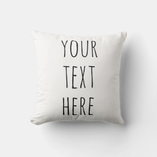 Custom Rae Dunn Text Pillow   Personalised Gifts 