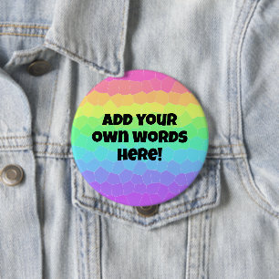 Custom Rainbow Button
