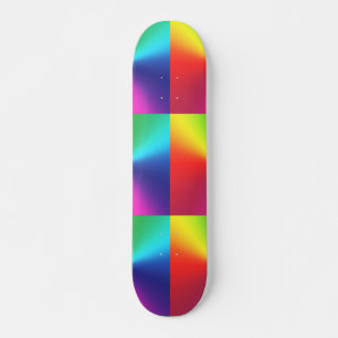 Custom Rainbow Skateboard - Ride in Style