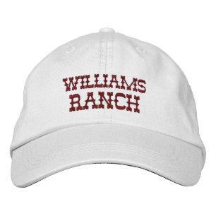 Custom Ranch Name Embroidered Hat