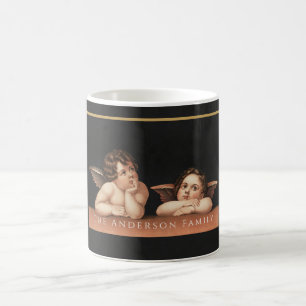 Custom Raphael Cherub Vintage Renaissance Art Coffee Mug
