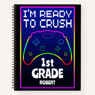 Custom Ready To Crush Back To School  Notebook