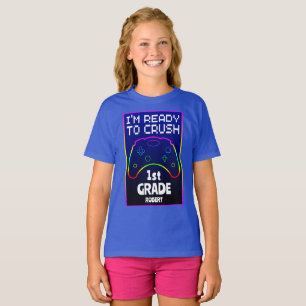 Custom Ready To Crush Back To School T-Shirt