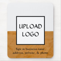 Custom Real Estate Agent Logo Mousepad for Office