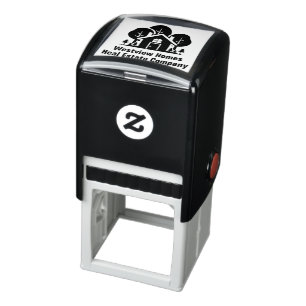 Custom Real Estate Company Forest House Self-inking Stamp