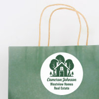 Custom Real Estate Company Green Forest House
