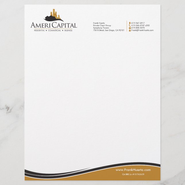 CUSTOM Real Estate Letterhead V4 (Front)