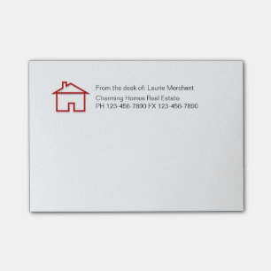 Custom Real Estate Post Post-it® Notes