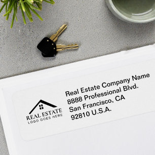 Custom Real Estate Return Address Personalised