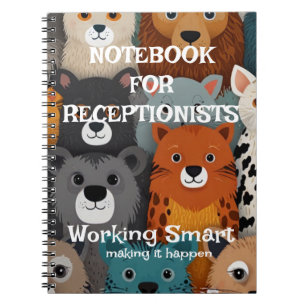 Custom Receptionist Notebook
