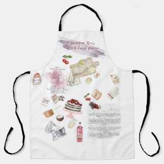 Custom Recipe Apron
