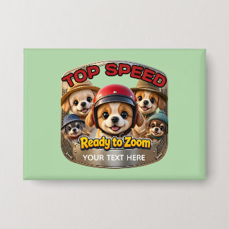 Custom Rectangle, 3.5" x 2.5" Button