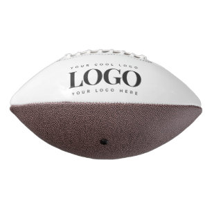 Custom Rectangle Business Logo Company Branded Football