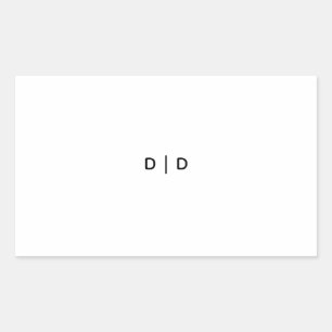 Custom Rectangle Stickers, Format: Sheet of Rectangular Sticker