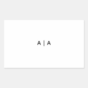 Custom Rectangle Stickers, Format: Sheet of Sticke Rectangular Sticker