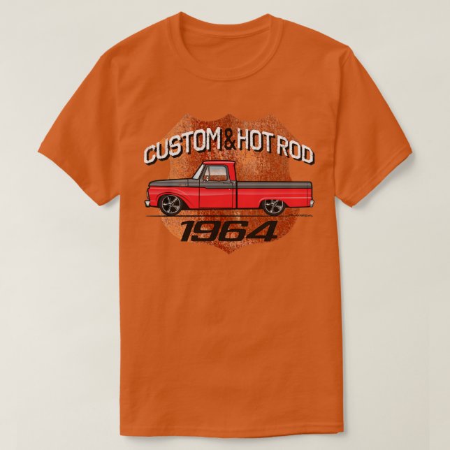 Custom Red and Grey T-Shirt (Design Front)