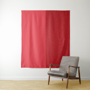 Custom Red Wall Tapestry – Right Side Texture