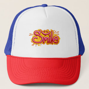 Custom Red White Blue Trucker Hat