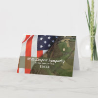 Custom Relation Army Military Soldier Sympathy Hat