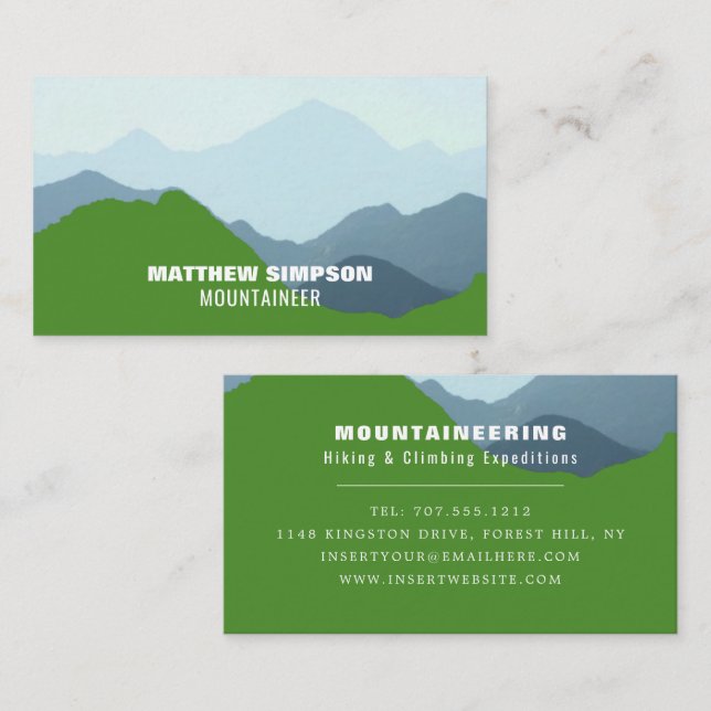 Custom Request For Ed Business Card (Front/Back)