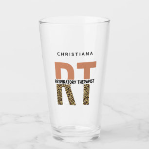 Custom Respiratory Therapist RT Gift Glass