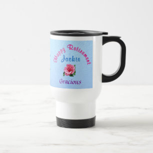 Custom Retirement Gifts for Women Call Linda Travel Mug
