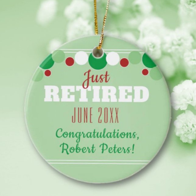 Custom retirement ornament (Creator Uploaded)