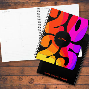 Custom Retro 2025 Planner
