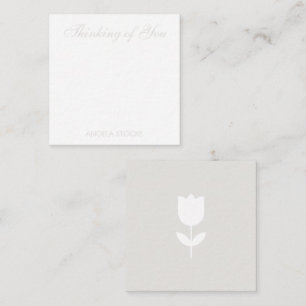 Custom Retro Flower Card