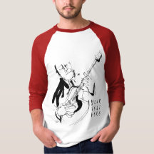 Custom Retro Guitarist T-Shirt