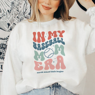 Custom Retro "In My Baseball Mum Era" Sweatshirt