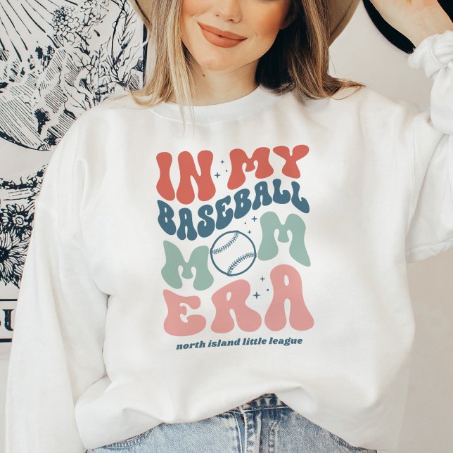 Custom Retro "In My Baseball Mum Era" Sweatshirt (Creator Uploaded)