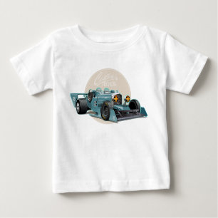 Custom retro race car concept baby T-Shirt