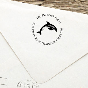 Custom Return Address Coastal  Self-inking Stamp