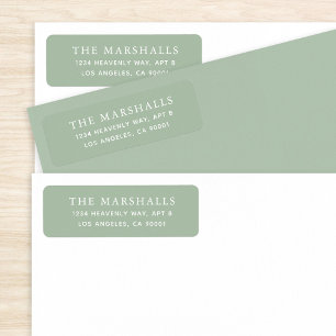 Custom Return Address Labels