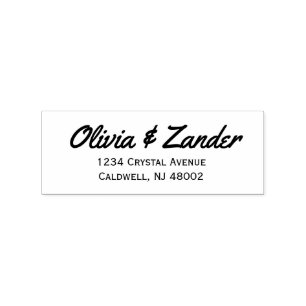Custom Return Address Stamp