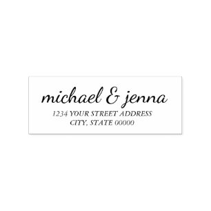 Custom Return Address Stamp
