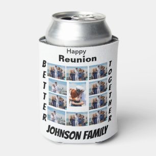 Custom Reunion 11 Photo Collage  Can Cooler
