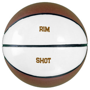 Custom Rim Shot Basketball