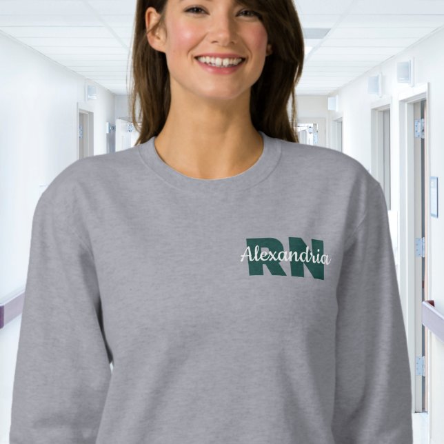 Custom RN Credentials with Name Sweatshirt (Creator Uploaded)