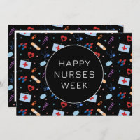 Custom RN Nurses Week | Doctor Medical Pattern