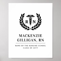 Custom RN Nursing School Graduation 