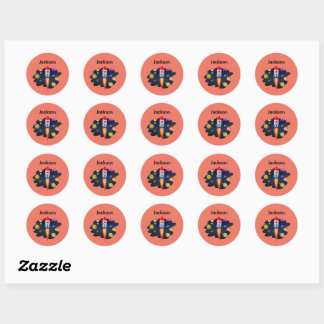 Custom Rocket Stickers