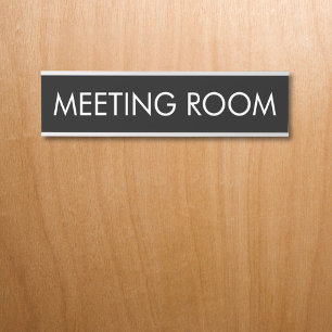 Custom Room Name Simple Modern Minimalist Door Sign