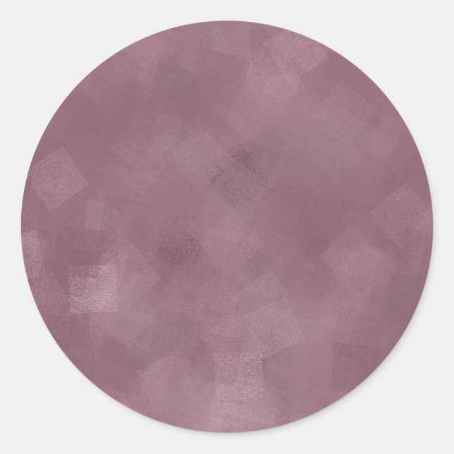 Custom Rose Gold Blank Template Add Your Text Classic Round Sticker (Front)