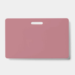 Custom Rose Gold PVC Badge ID Badge