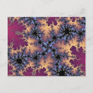 Custom Rose Peach Speckle Postcard