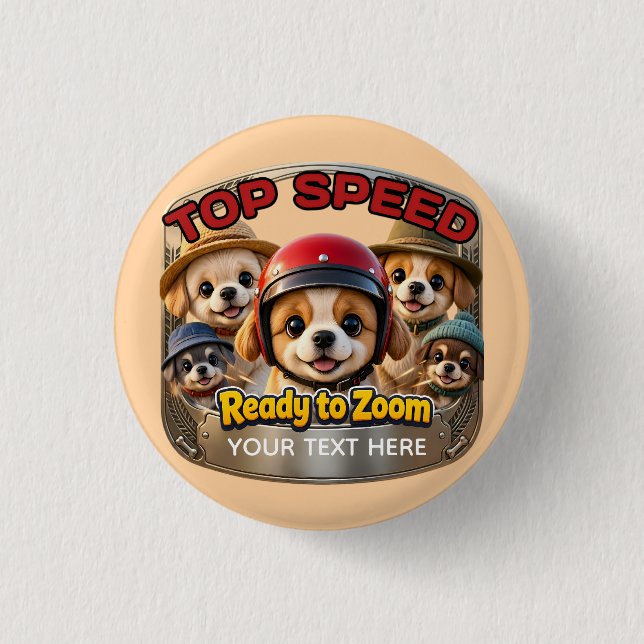 Custom Round, 1.25 inch Button (Front)