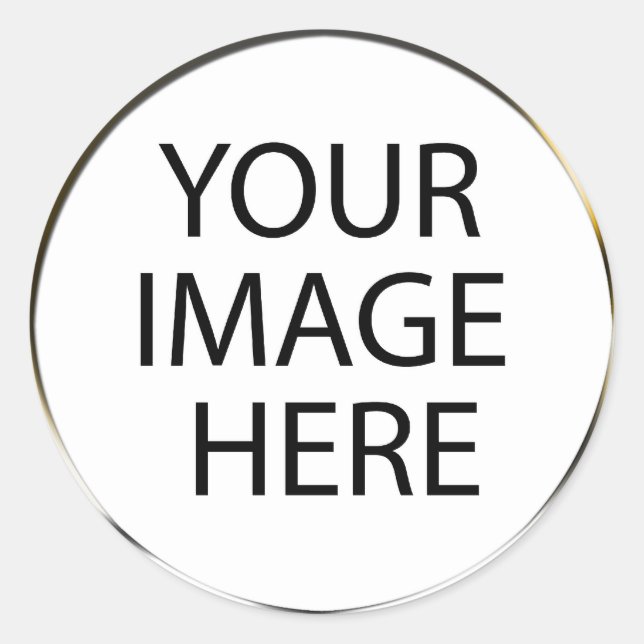 Custom Round Envelope Seals / Stickers (Front)